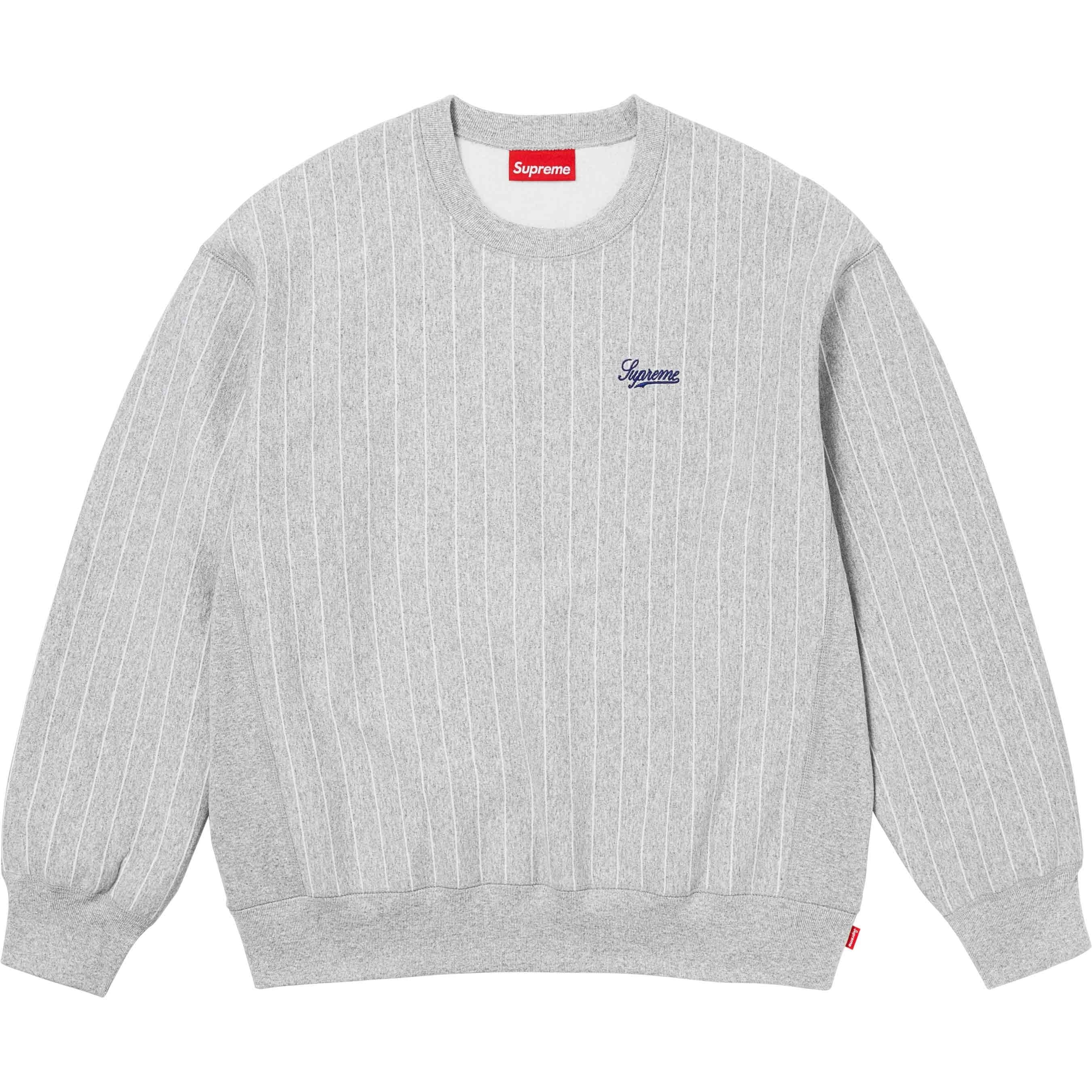 Pinstripe Crewneck view 3